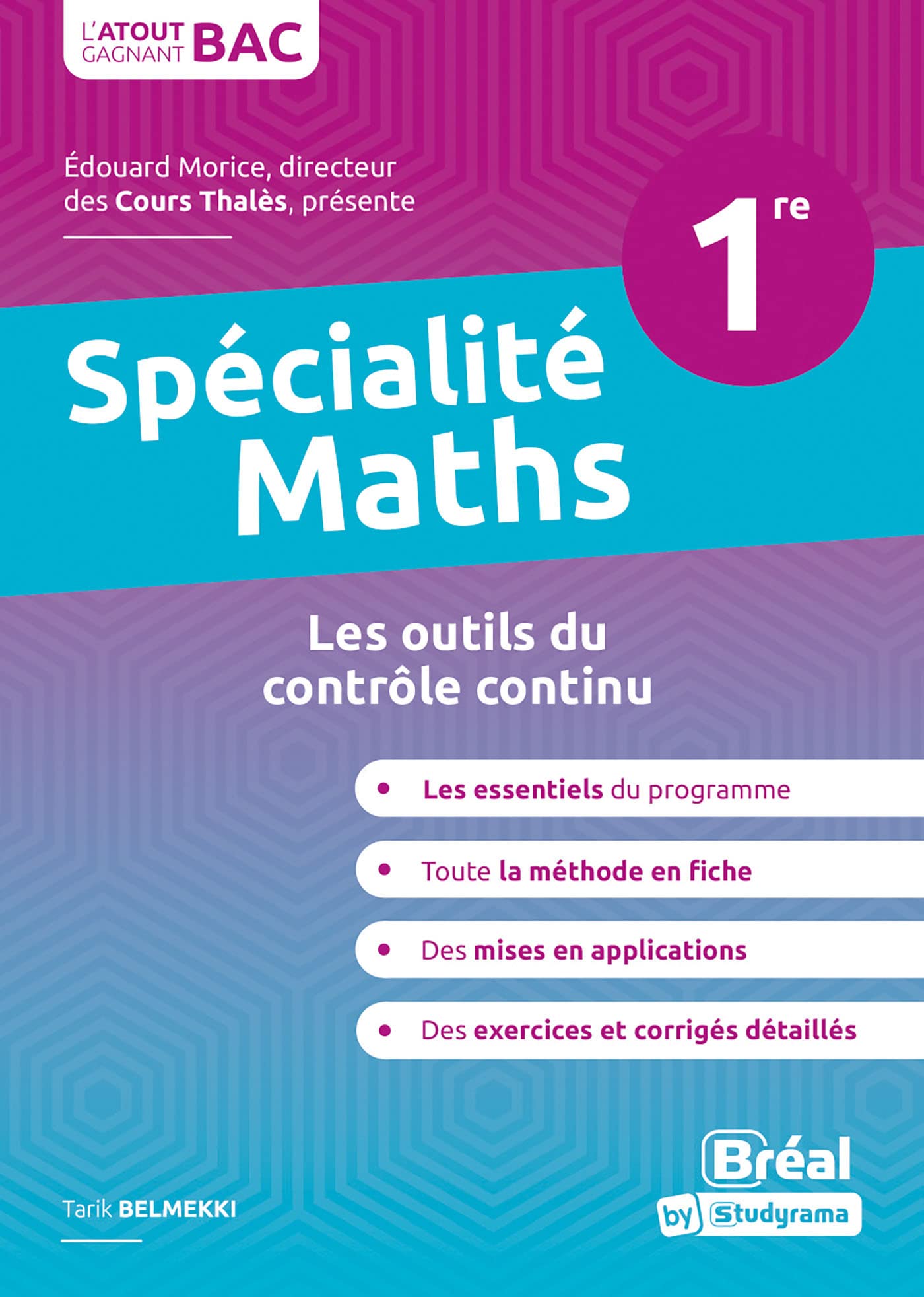 Spécialité mathématiques Première 1re 9782749550060