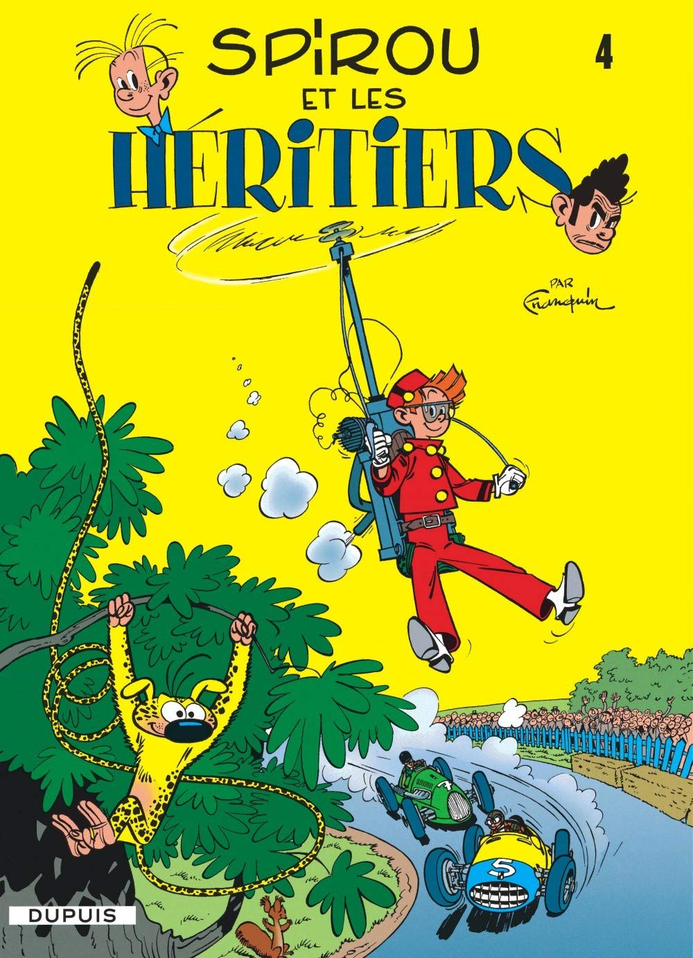 Spirou et Fantasio, tome 4 : Spirou et les héritiers 9782800100067