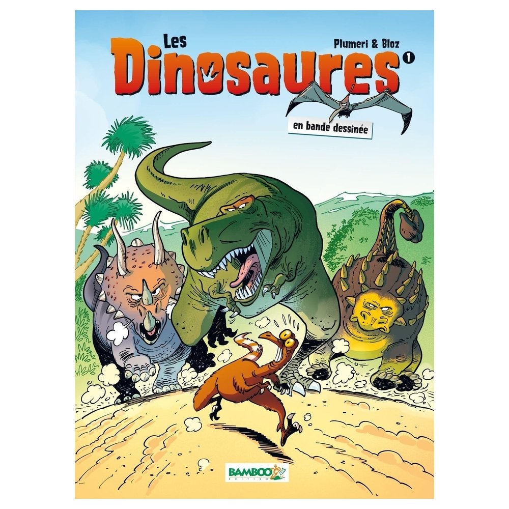 Les Dinosaures en BD - tome 1 9782818901663