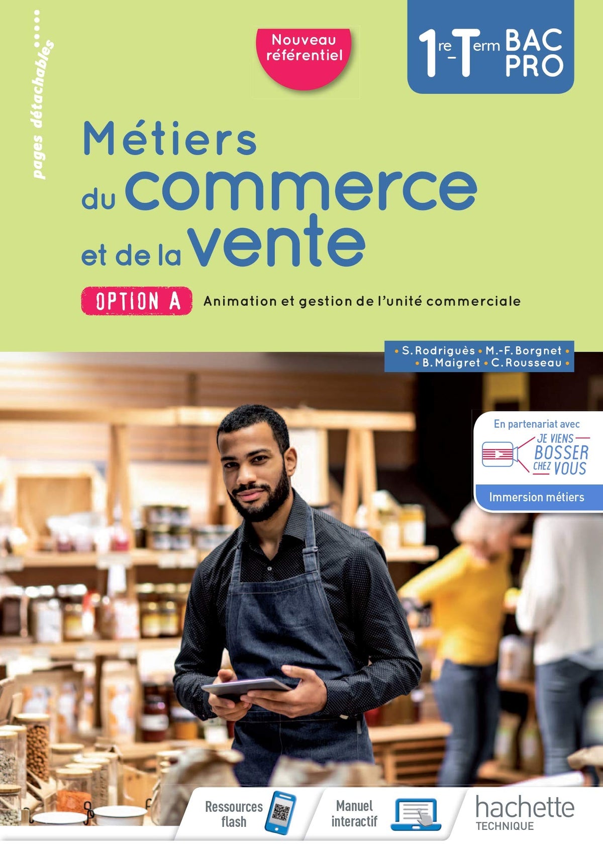 Métiers du commerce et de la vente option A 1re/Term Bac Pro - livre élève - Éd. 2020 (2020) 9782017100003