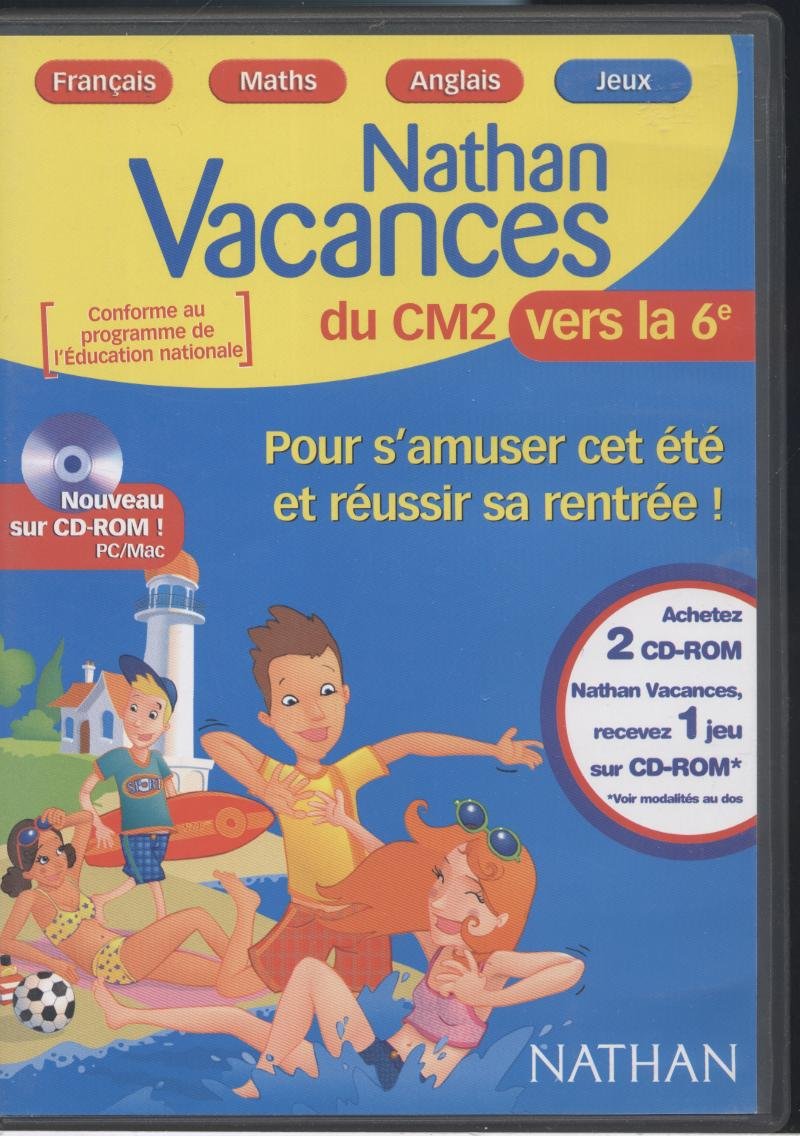 Nathan Vacances du CM2 vers la 6é 3348542174016