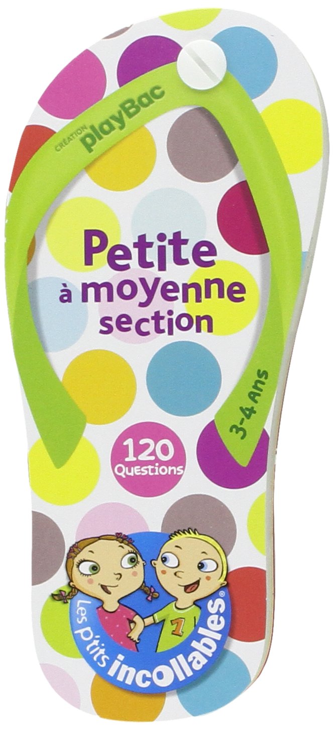 Les p'tits incollables, Petite à moyenne section: 3-4 ans 9782809645200