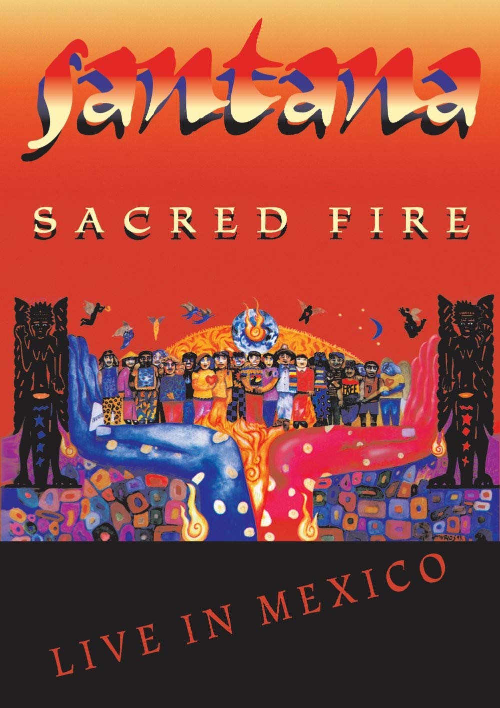 Santana : Sacred Fire, Live In Mexico (1993) 0044008825692