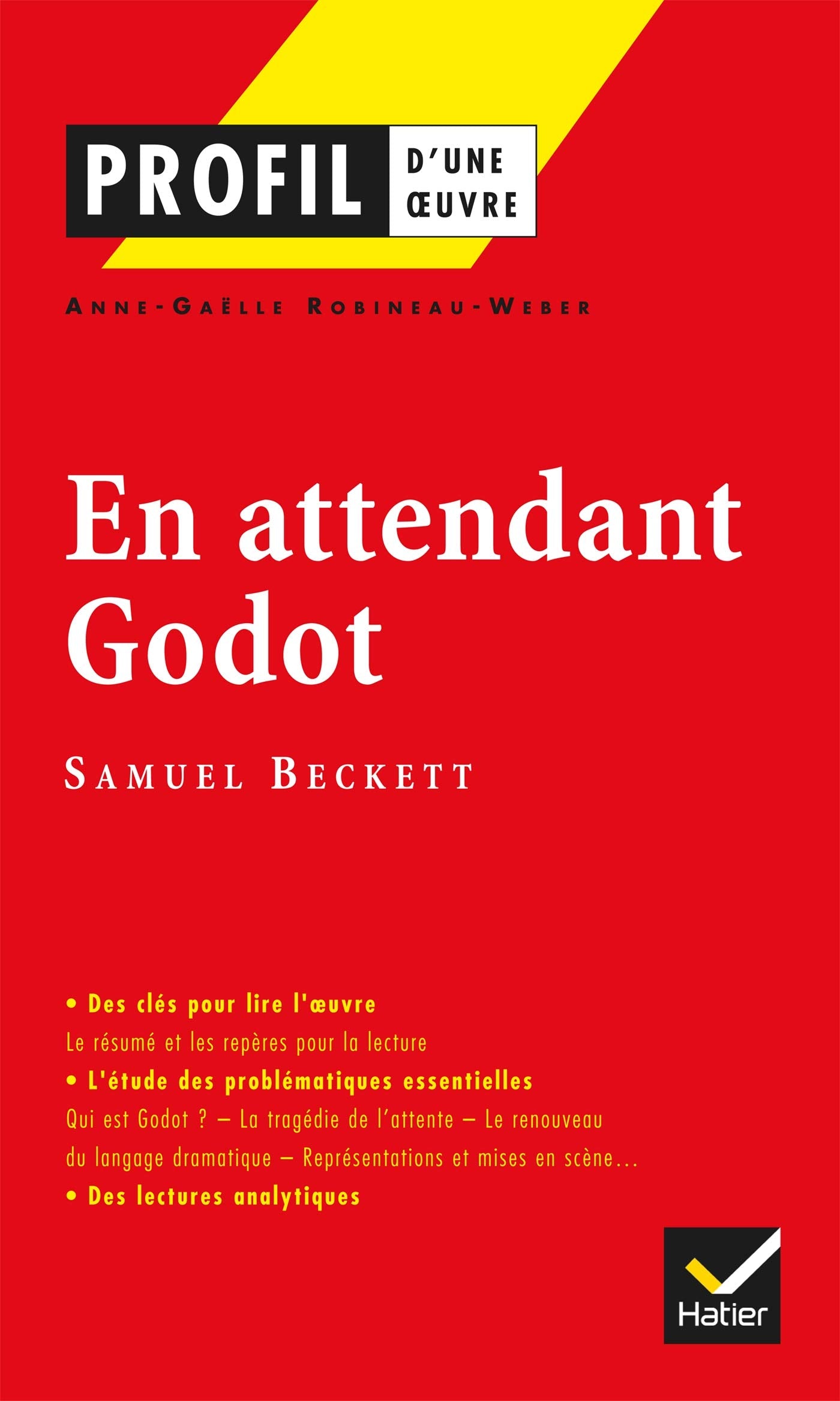 Profil d'une oeuvre : En attendant Godot (1952), Samuel Beckett 9782218739477