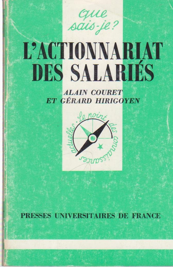 L'Actionnariat des salariés 9782130428473