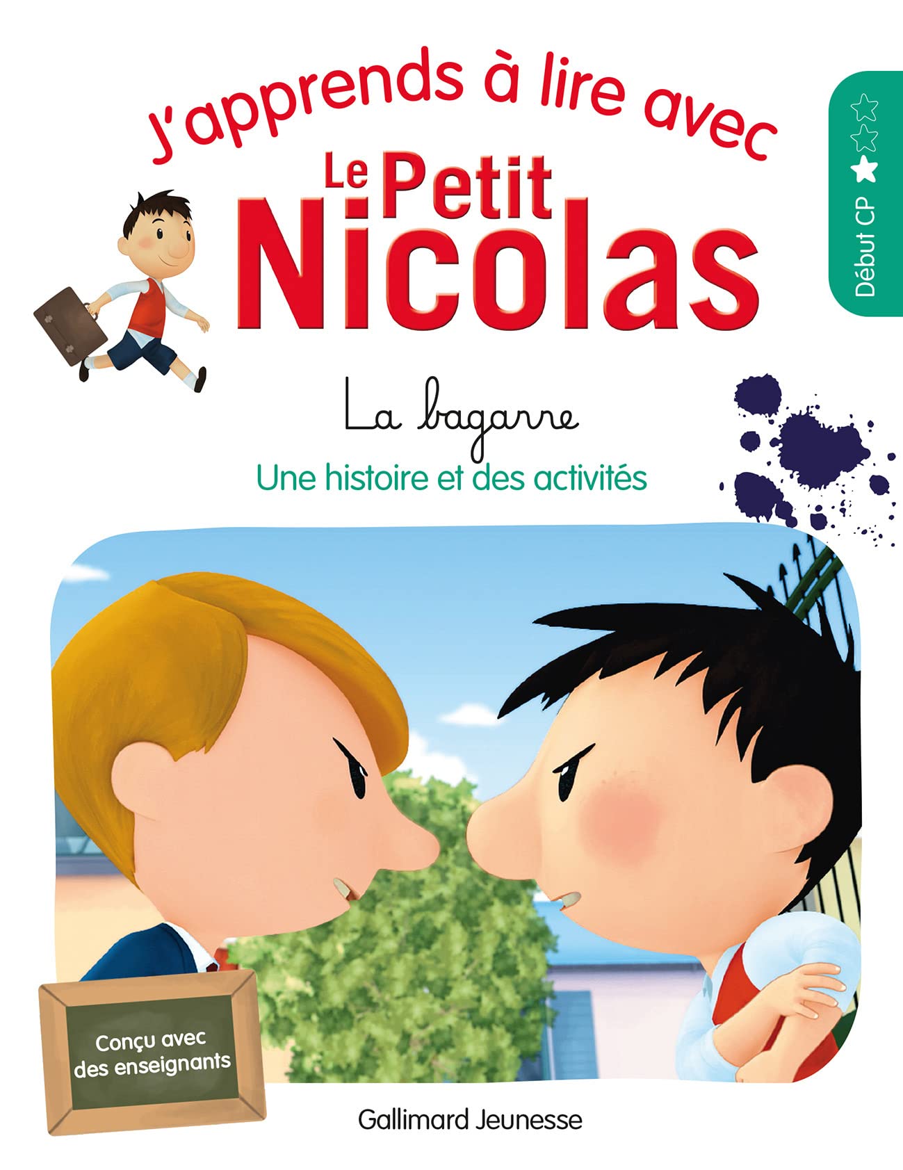 J'APPRENDS A LIRE AVEC LE PETIT NICOLAS - 14 LA BAGARRE 9782075173346