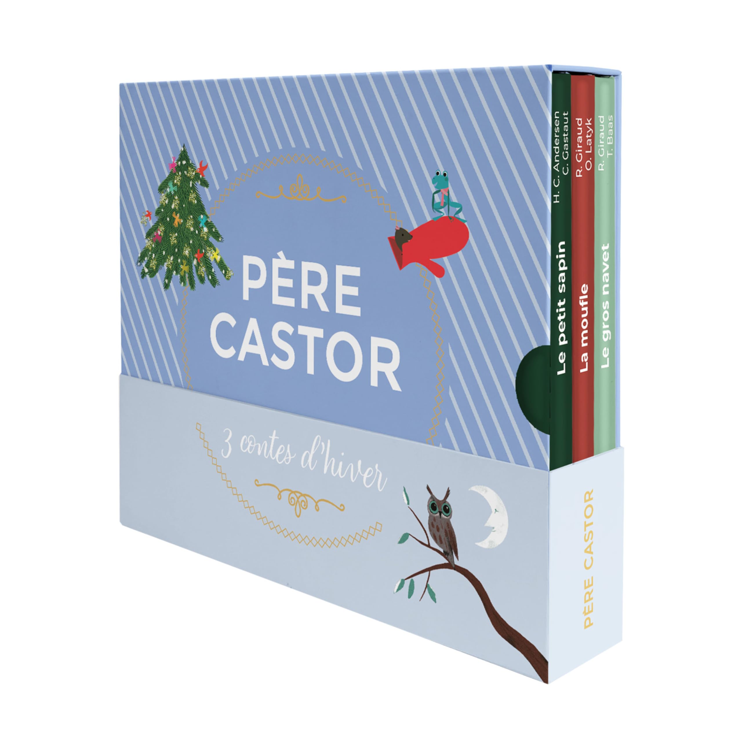 La bibliothèque du Père Castor - 3 contes d'hiver: Coffret de 3 titres 9782080424259