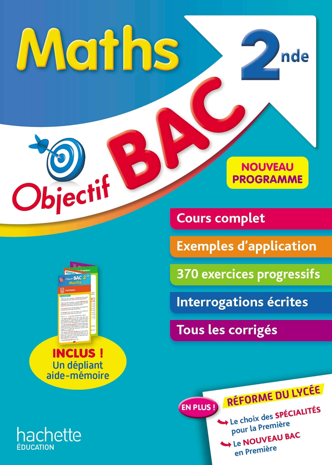 Objectif Bac Maths 2nde 9782017082118