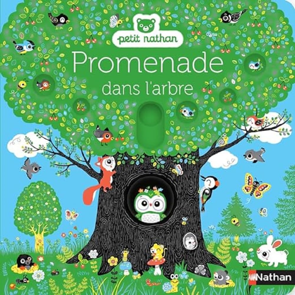 Promenade dans l'arbre - livre animé pour les bébés - dès 6 mois 9782095024383