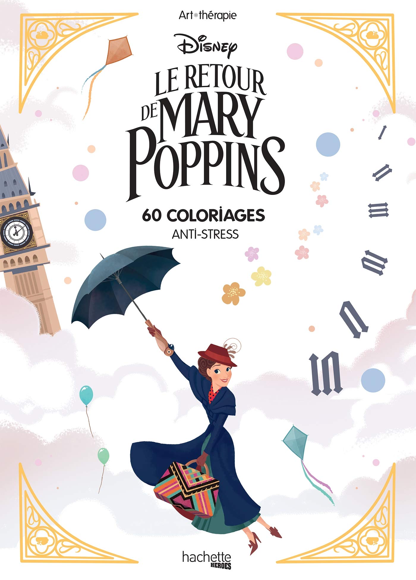 Bloc coloriages Mary Poppins 9782016275658