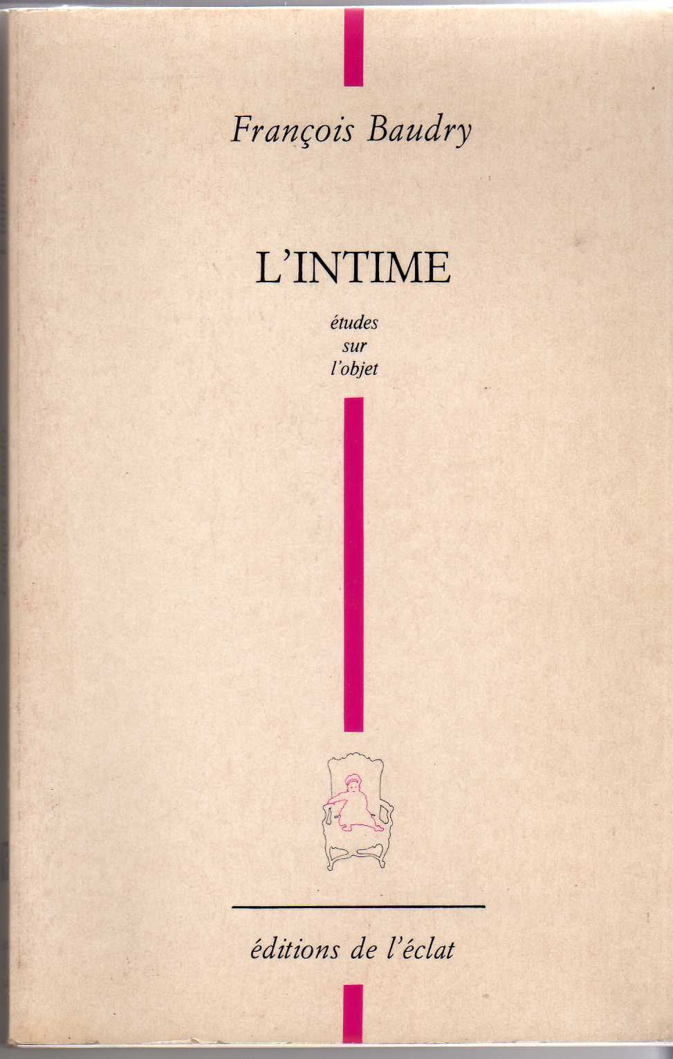 L'intime 9782905372239