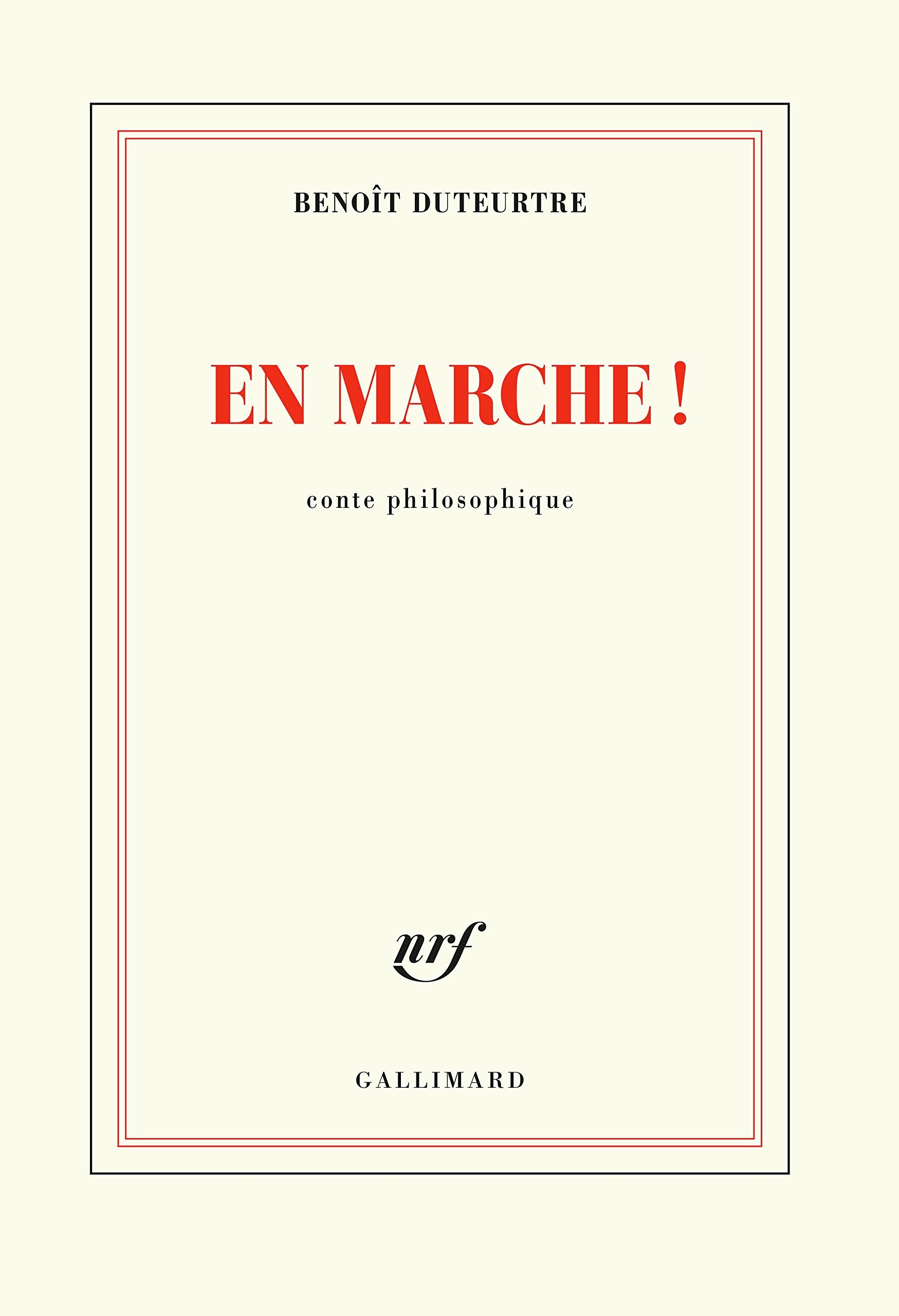 En marche !: Conte philosophique 9782072705076