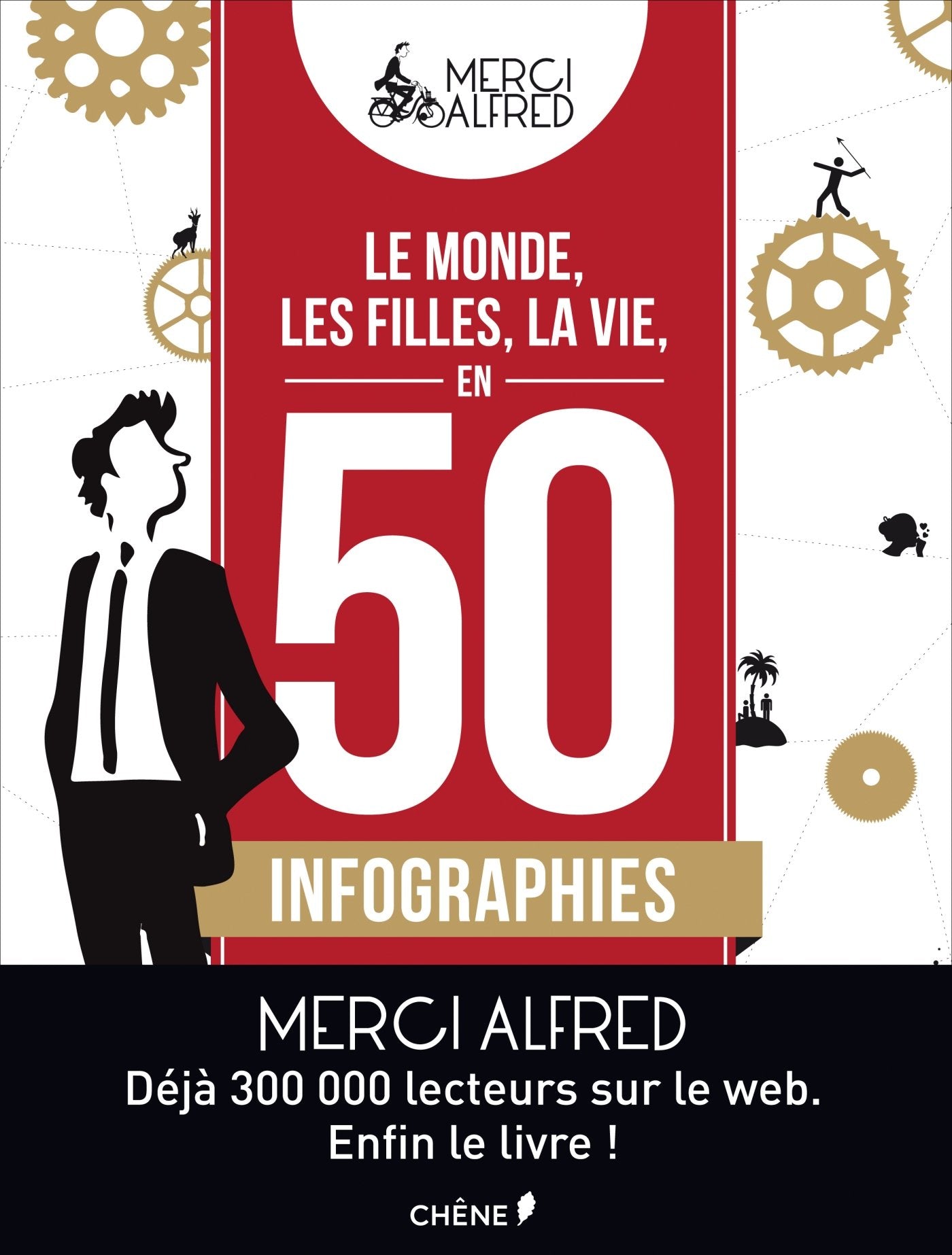 Merci Alfred : Le monde, les filles, la vie en 50 infographies 9782812311192