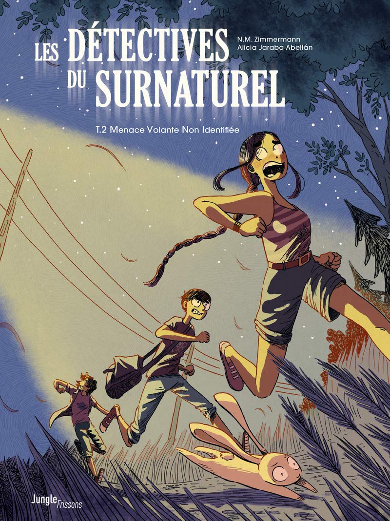 Les détectives du surnaturel - tome 2 Menace Volante Non Identifiée 9782822226646