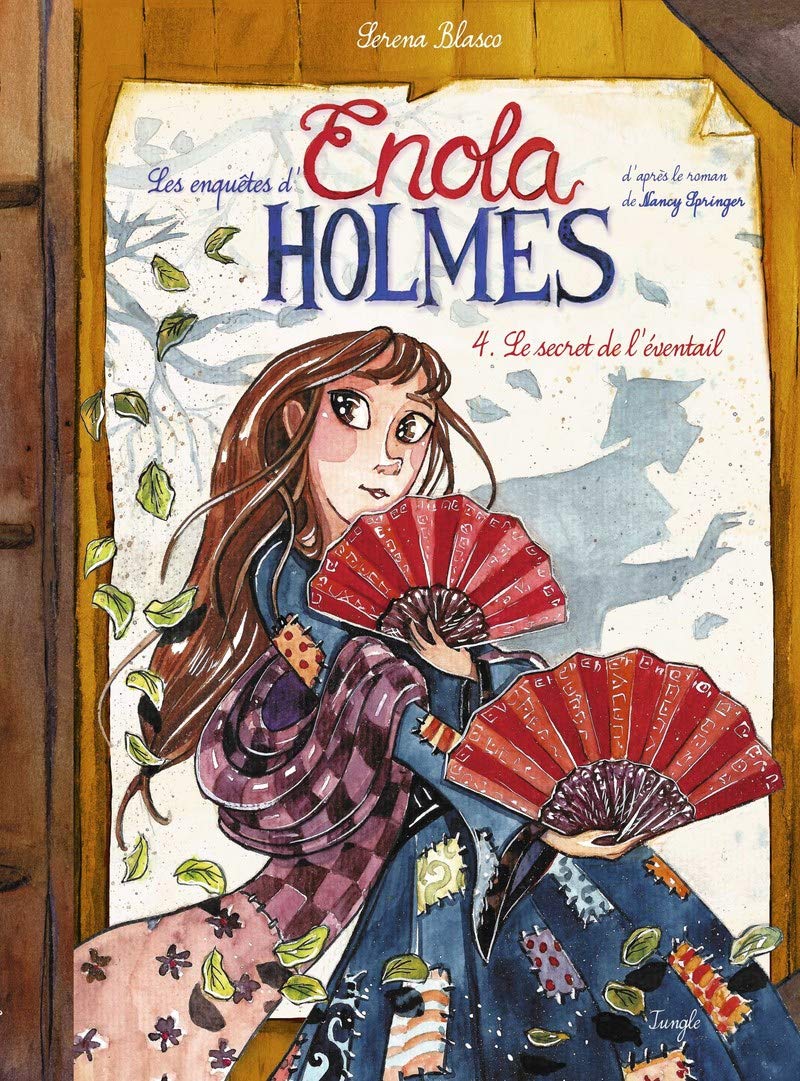 Les enquêtes d'Enola Holmes - Tome 4 Le secret de de l'éventail (4) 9782822220408