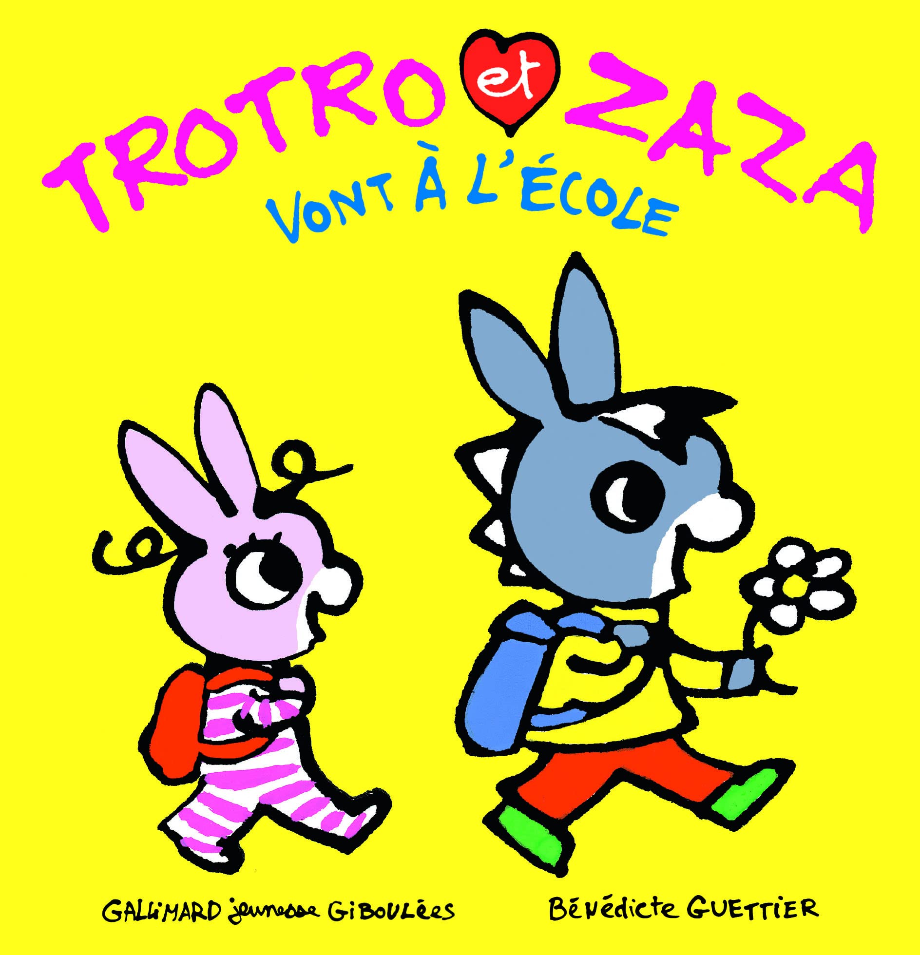 TROTRO ET ZAZA VONT A L'ECOLE 9782070603602