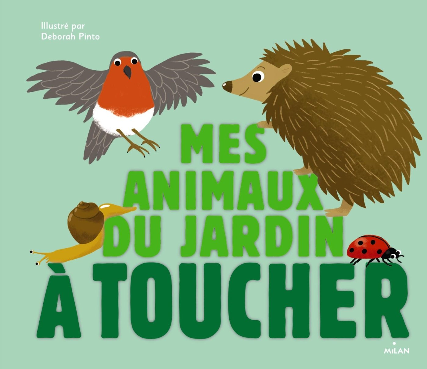 Mes animaux du jardin à toucher 9782745963406