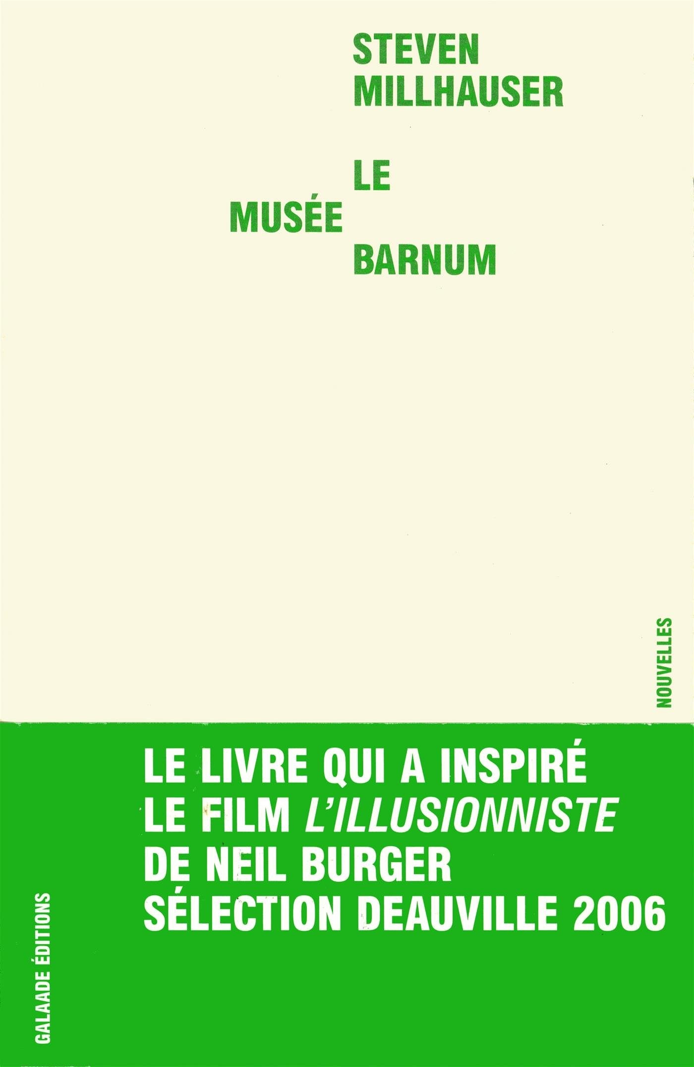 Le Musée Barnum 9782351760314