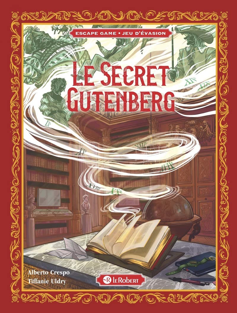 Le secret Gutenberg - jeu d'évasion/ escape game 9782321016113