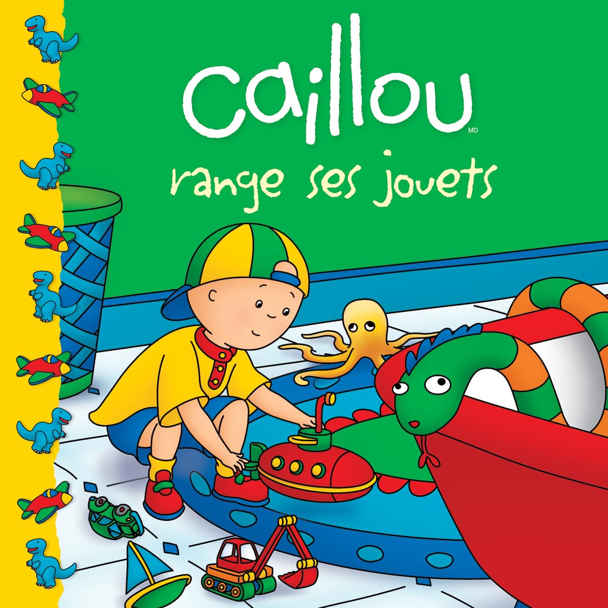 Caillou range ses jouets 9782894508497