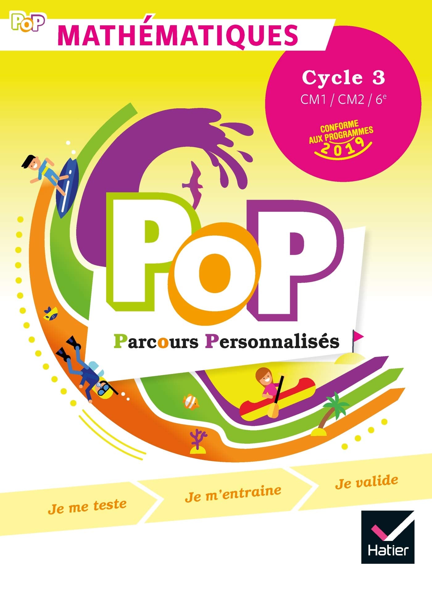POP - Maths Cycle 3 Ed. 2019 - livre de l'élève 9782401053380