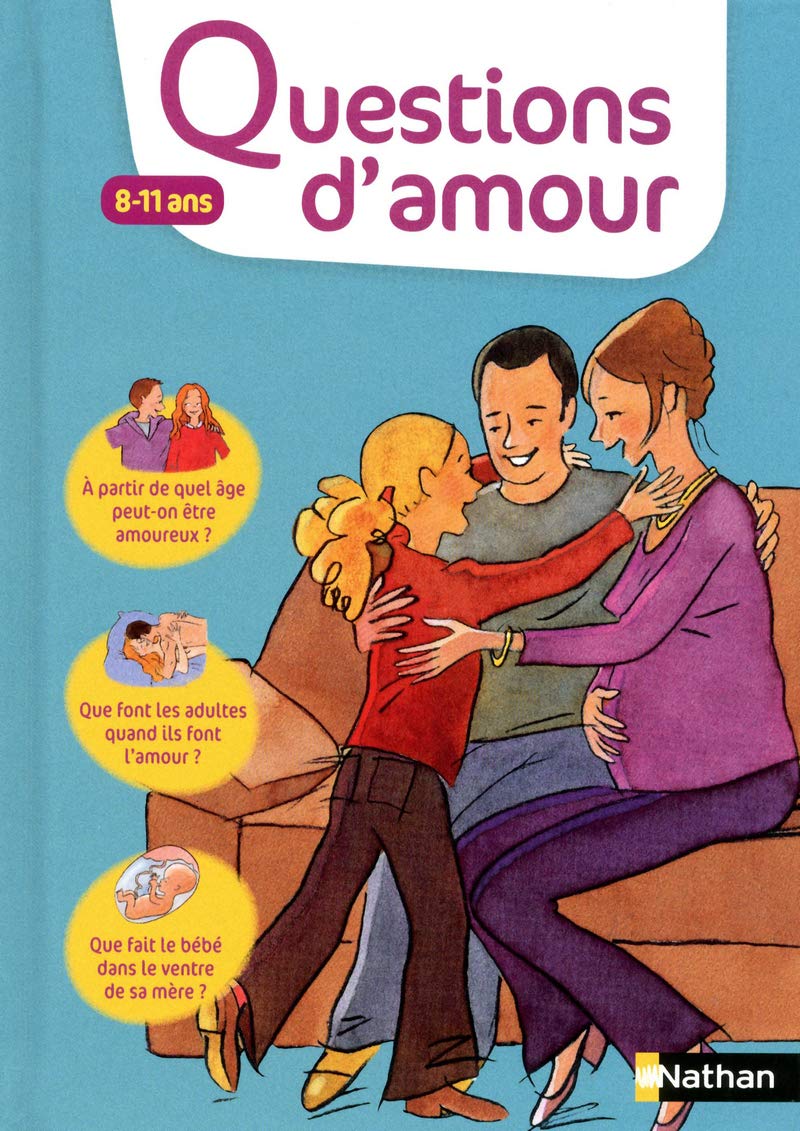 Questions d'amour 8-11 ans 9782092537411