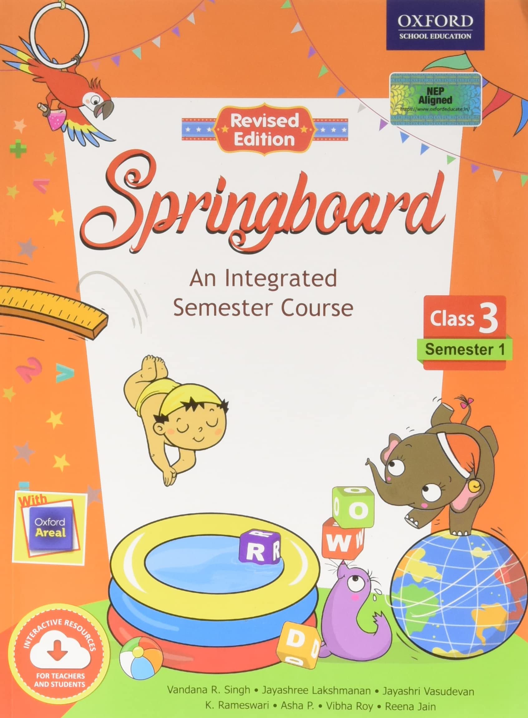 Springboard (Revised Edition) Class 3 Semester 1_2018_Updated J&K Map-Opp 9780349434339