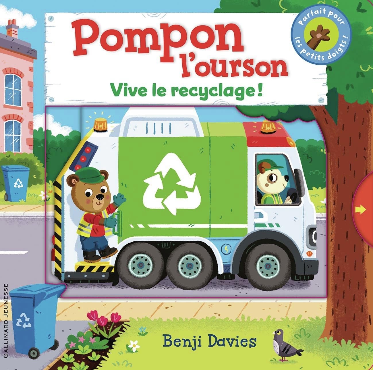 Pompon l'ourson : Vive le recyclage ! 9782075222761