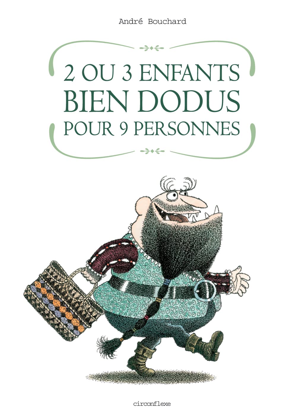 Deux ou trois enfants bien dodus pour neuf personnes 9782878333800