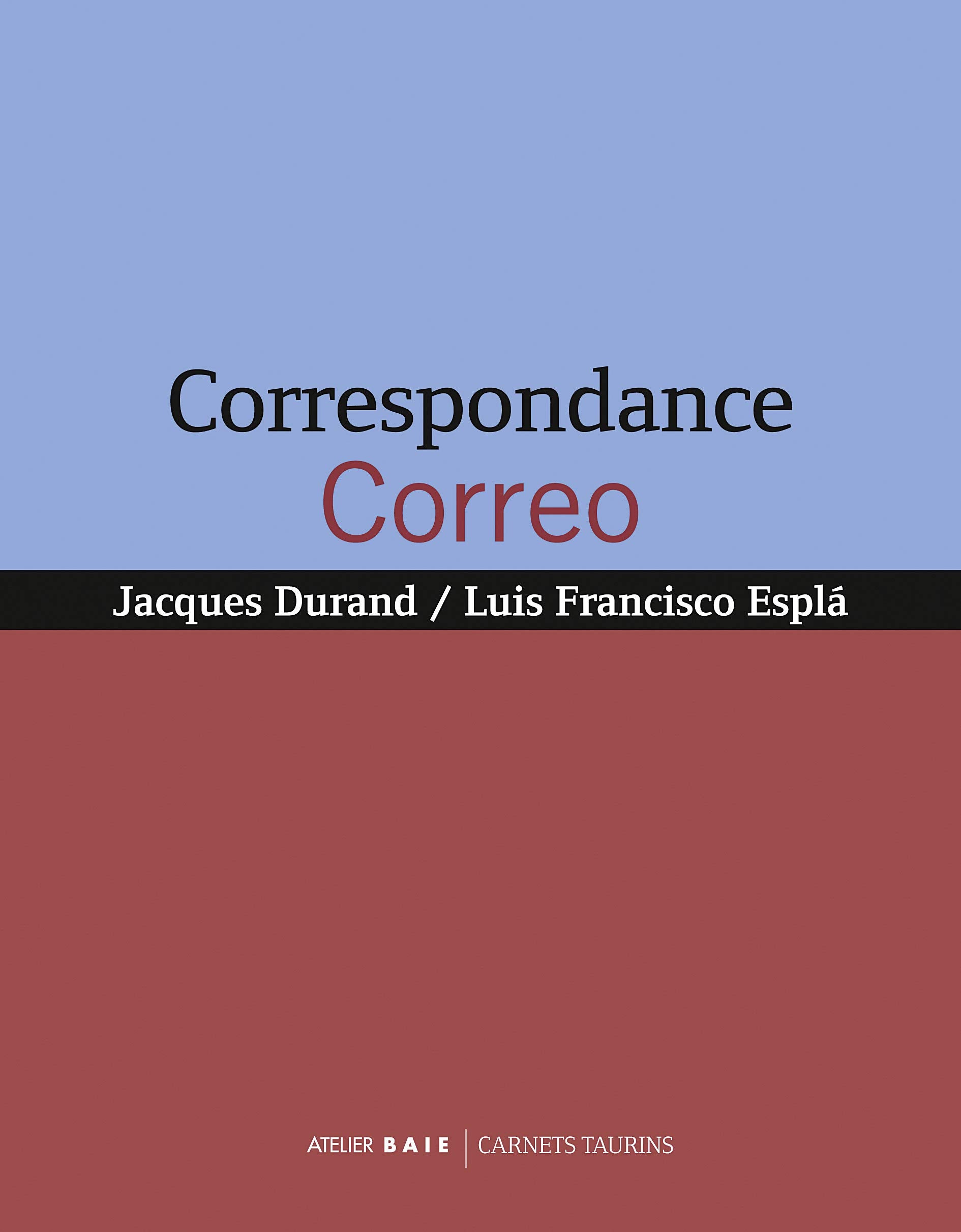 Correspondance correo 9782919208449