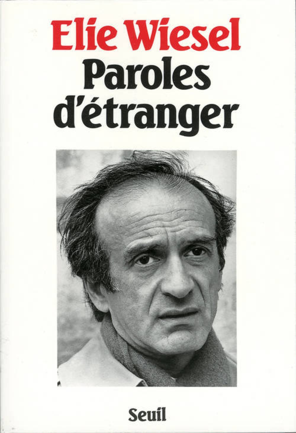 Paroles d'étranger 9782020062725