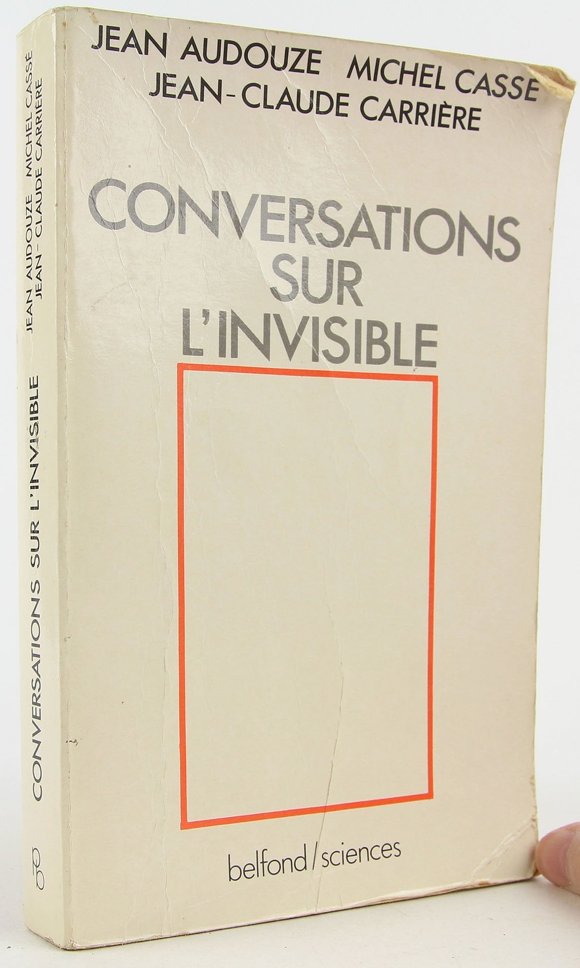 Conversations sur l'invisible 9782714422019