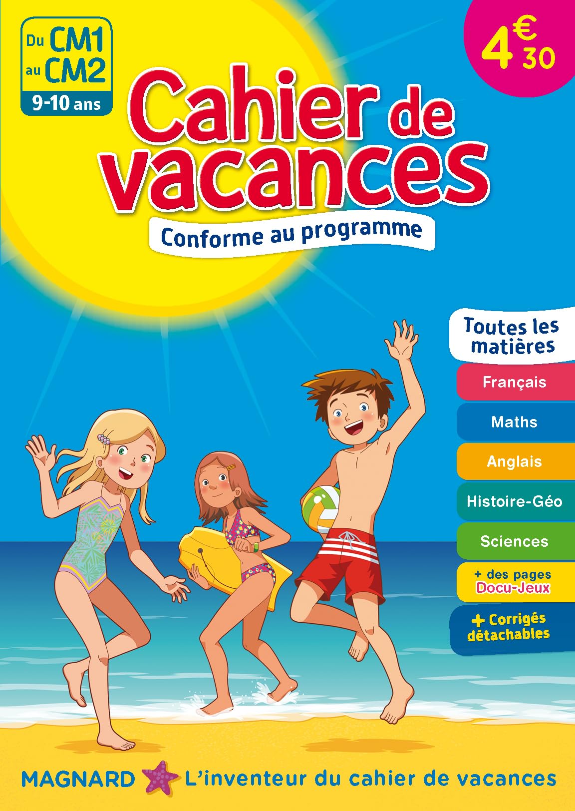 Cahier de vacances - Du CM1 au CM2 - 9-10 ans 9782210757097