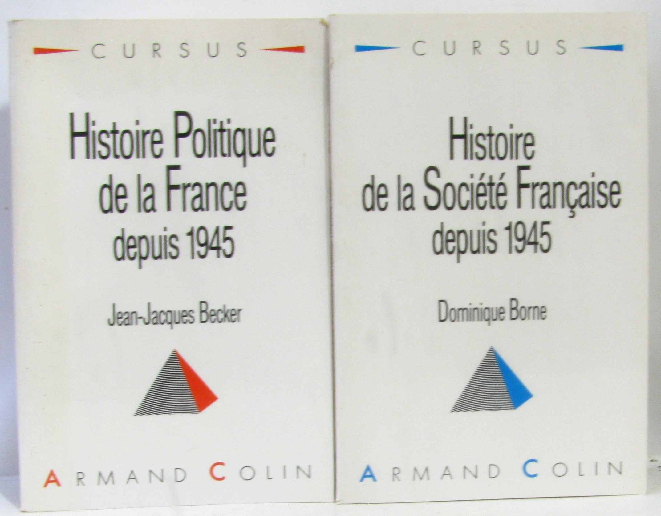 Histoire de la societe française depuis 1945 9782200330200