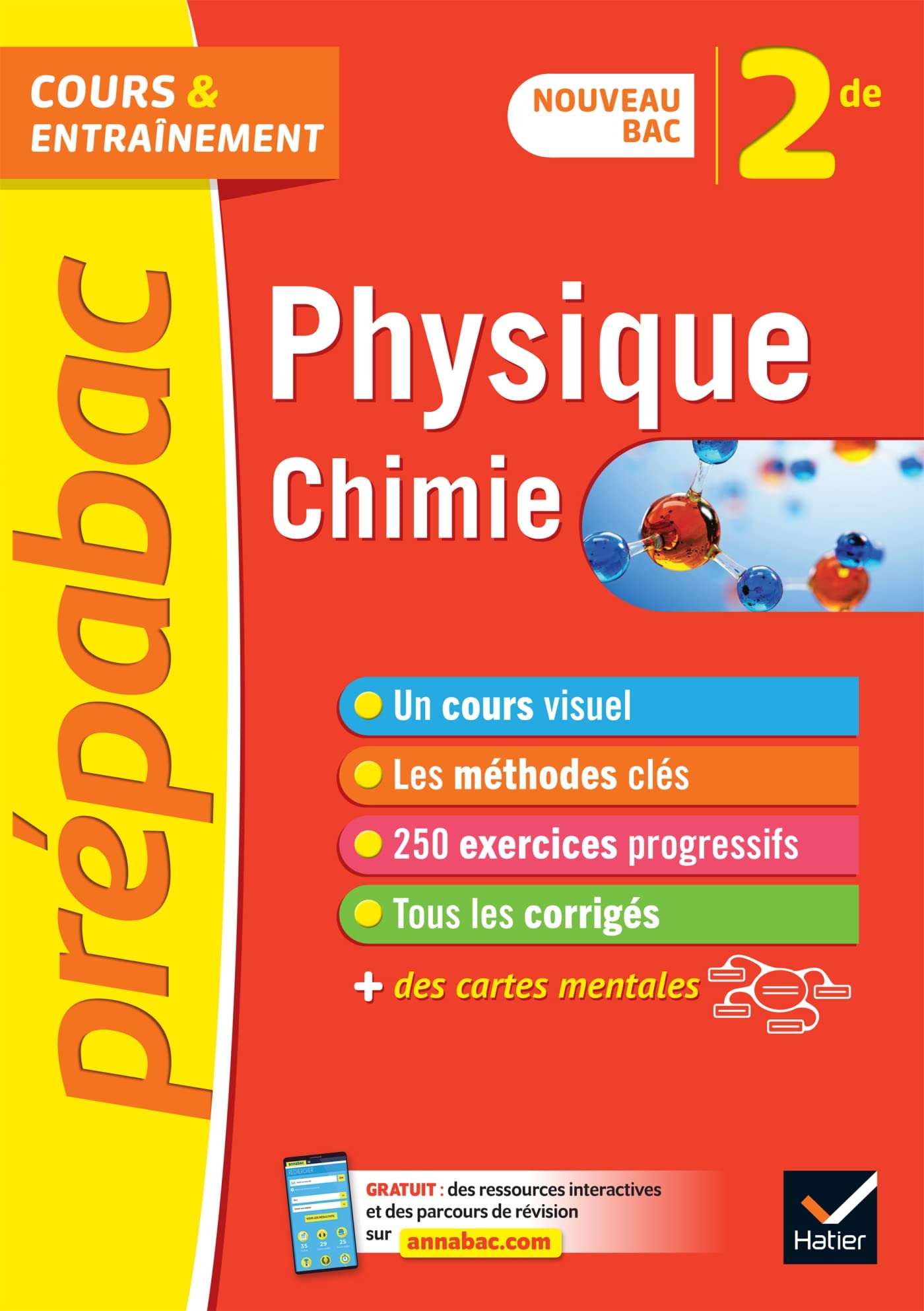 Prépabac Physique-chimie 2de: nouveau programme de Seconde 9782401052826