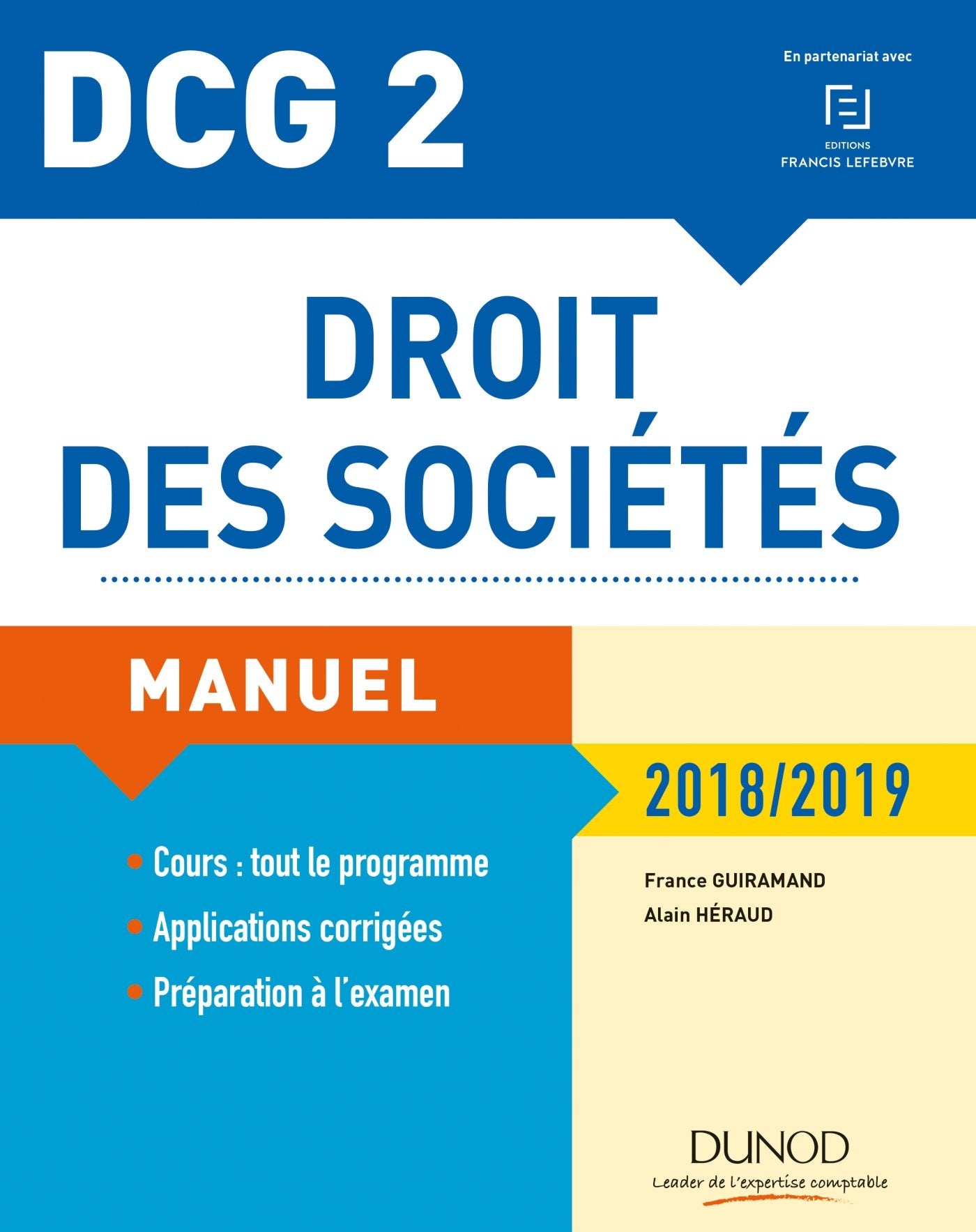 Droit des sociétés DCG 2: Manuel 9782100774982