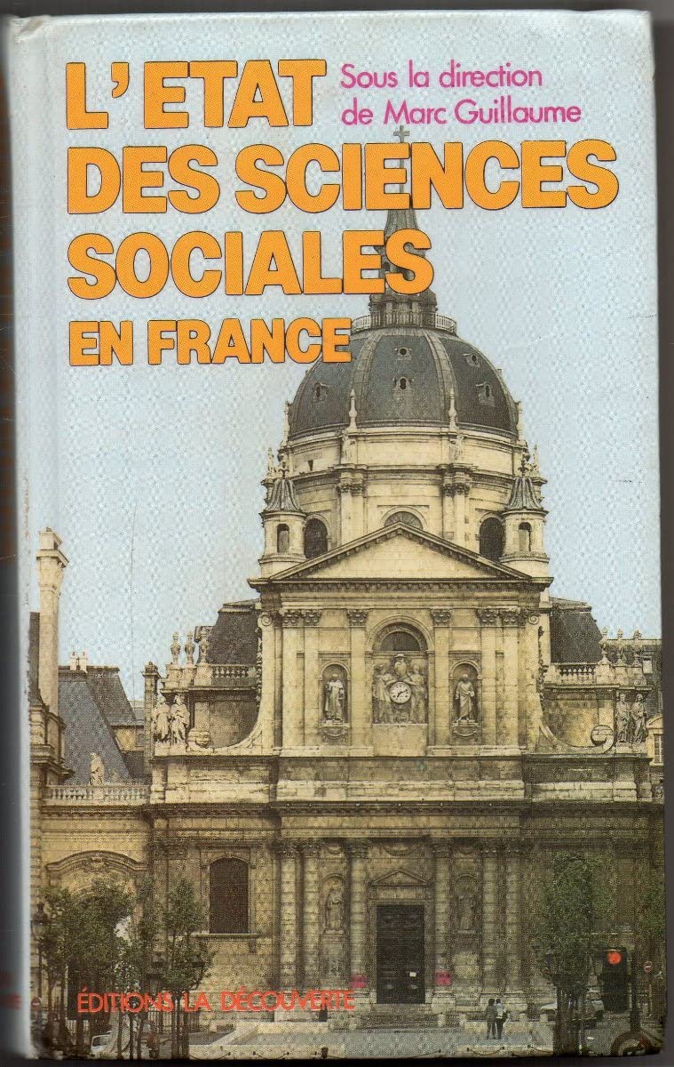 L'etat des sciences sociales en France 9782707116109