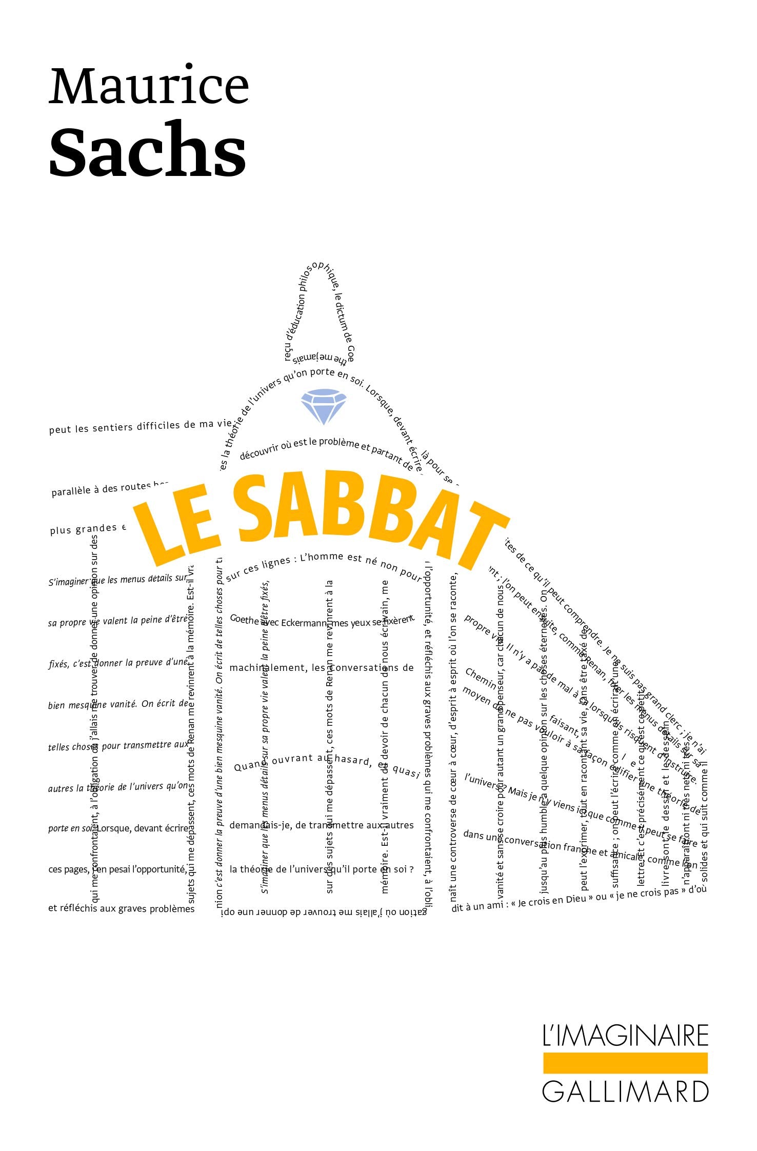 Le Sabbat: Souvenirs d'une jeunesse orageuse 9782070287246