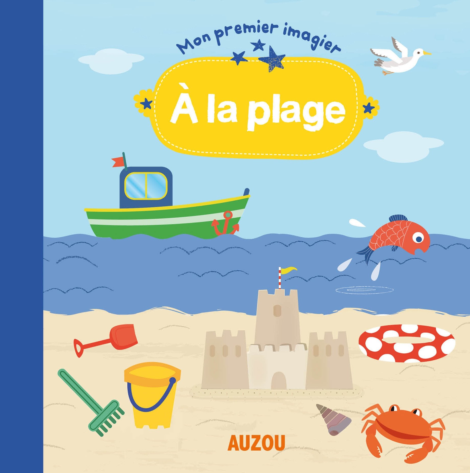 A la plage (Coll. Mon premier imagier) 9782733824924