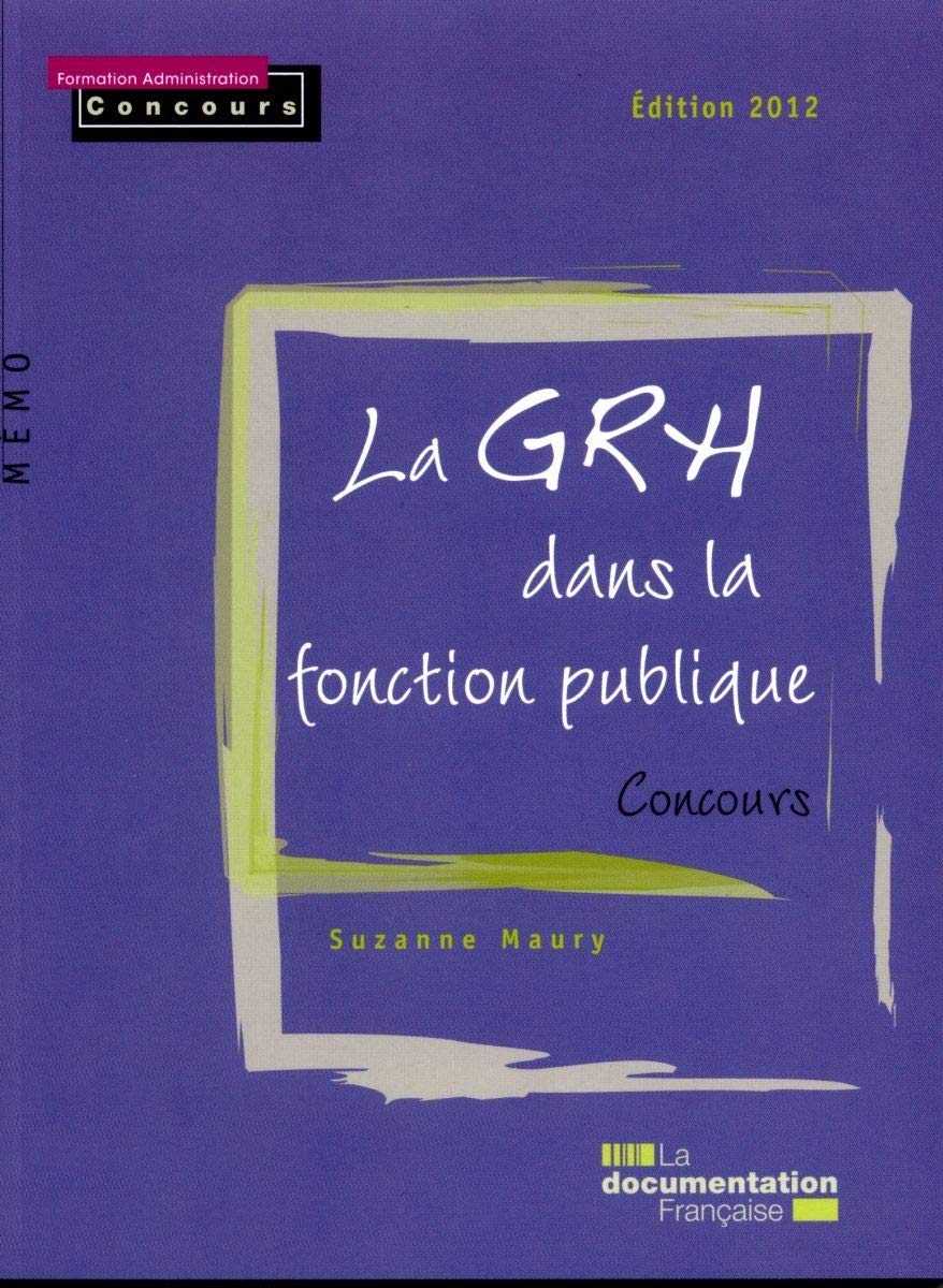 La grh dans la fonction publique 9782110089656