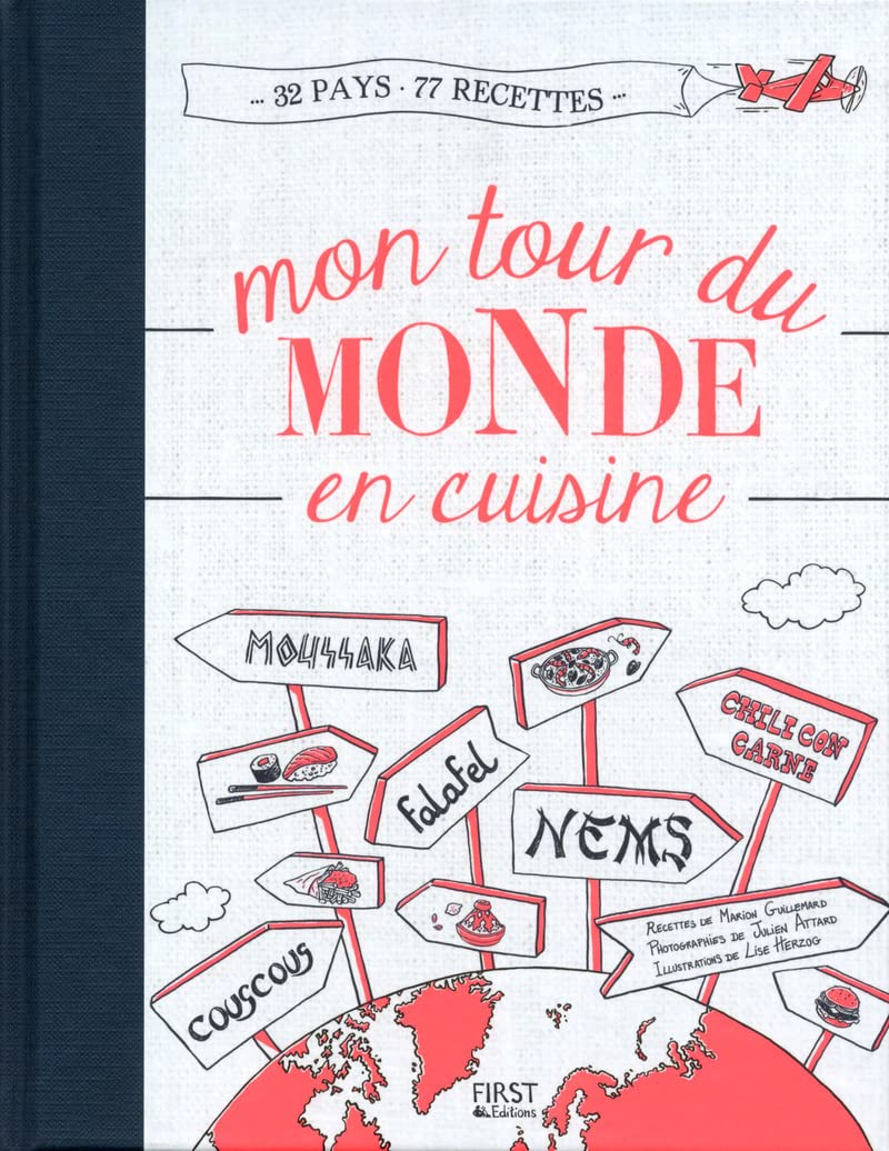 Mon tour du monde en cuisine 9782754066518