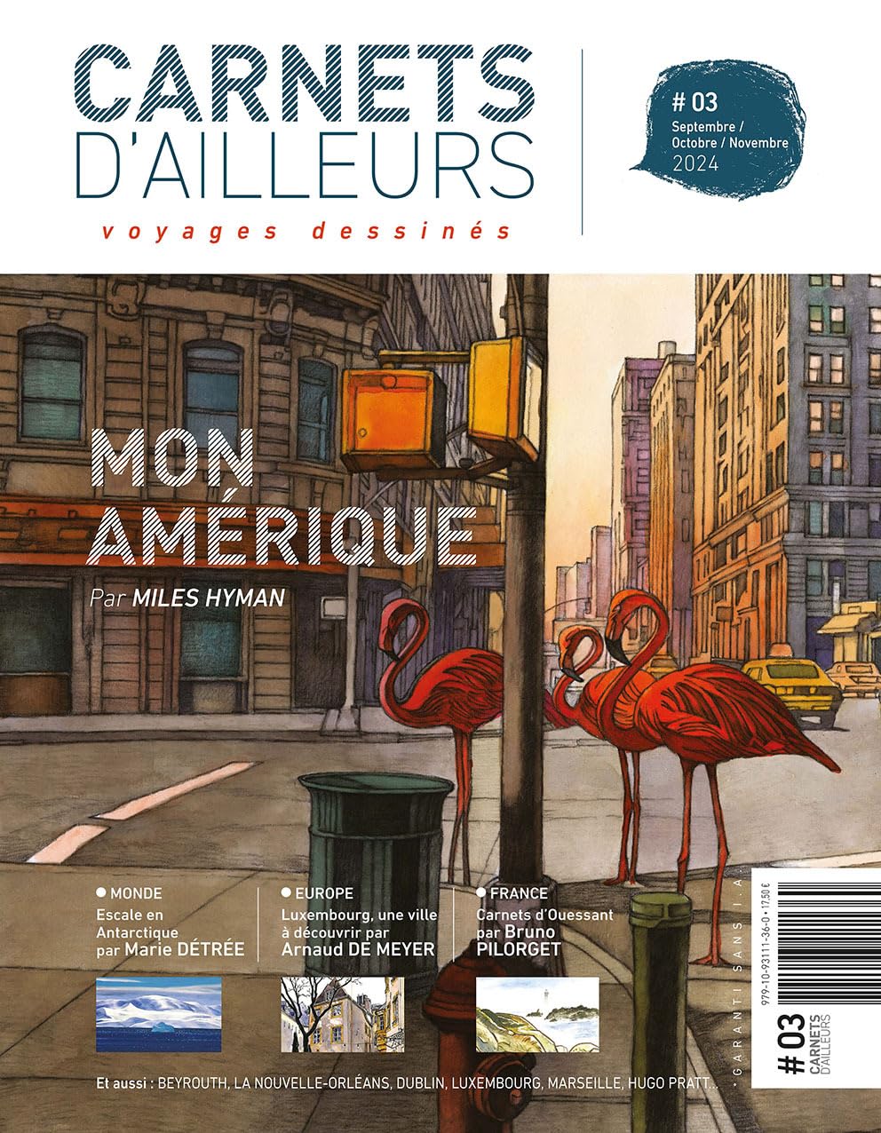 Carnets d'ailleurs T03: voyages dessinés 9791093111360