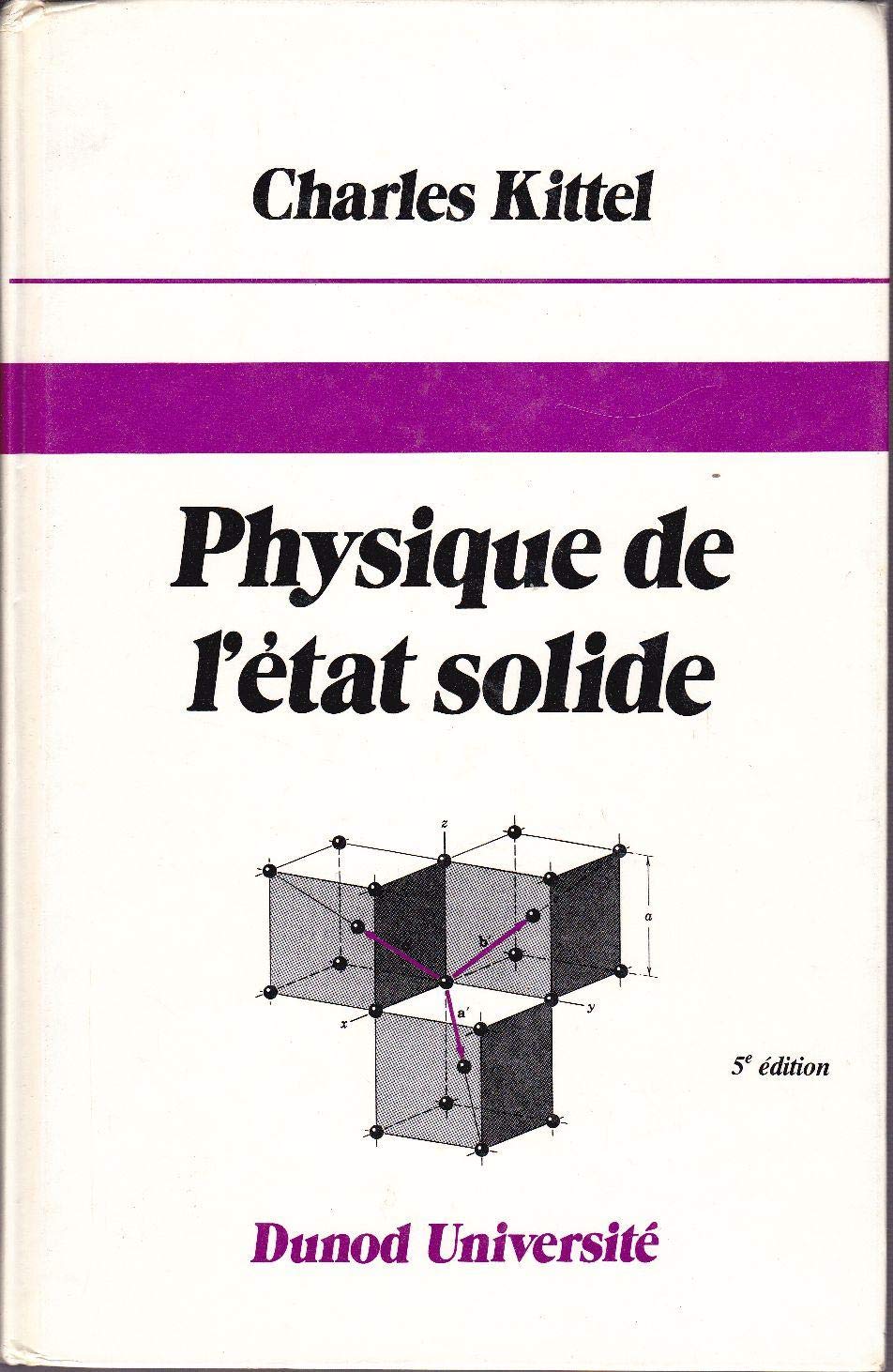 Physique de l'état solide 9782040106119