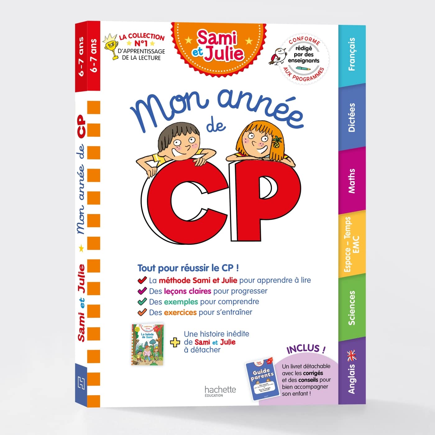 Mon année de CP avec Sami et Julie (toutes les matières) 9782017877400