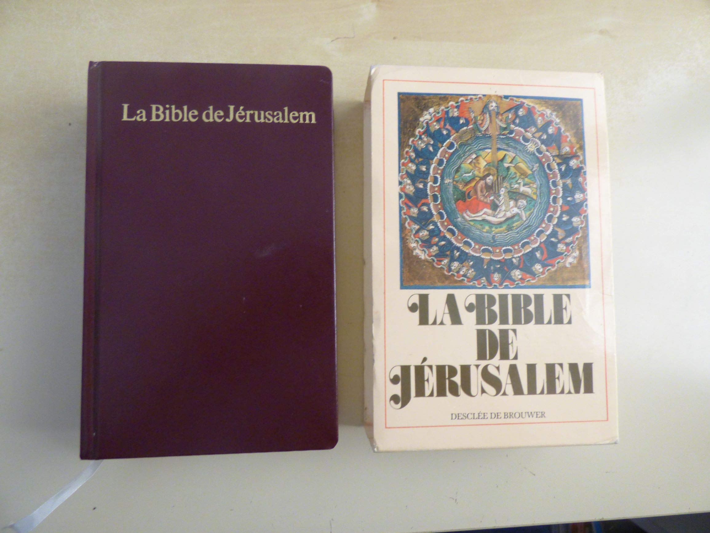 La Bible de Jerusalem. La Sainte Bible traduite en francais sous la direction de l'Ecole biblique de Jérusalem. Nouvelle édition entierèment revue et augmentée 