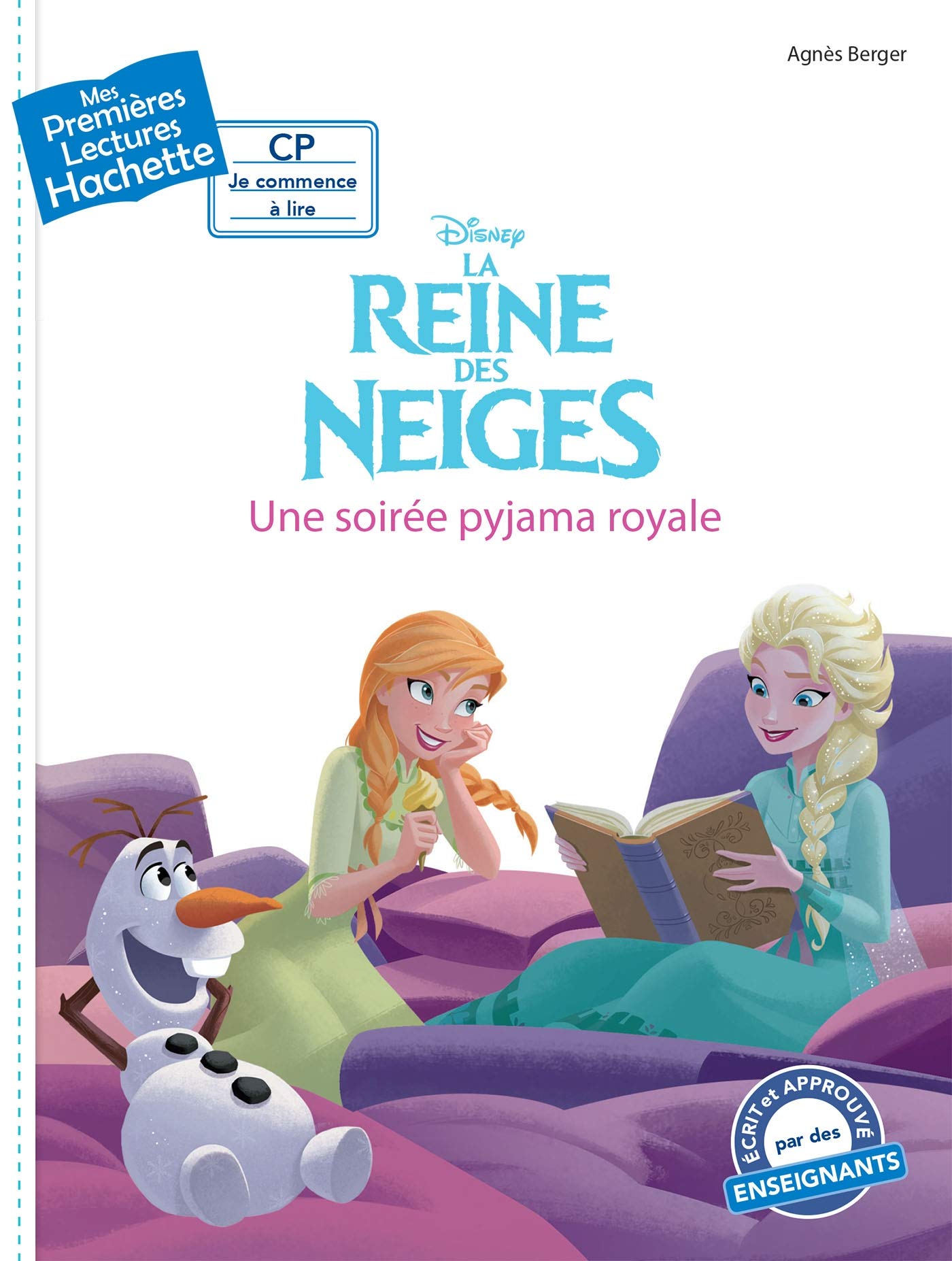 Premières lectures CP2 La Reine des neiges - Une soirée pyjama royale 9782017023371