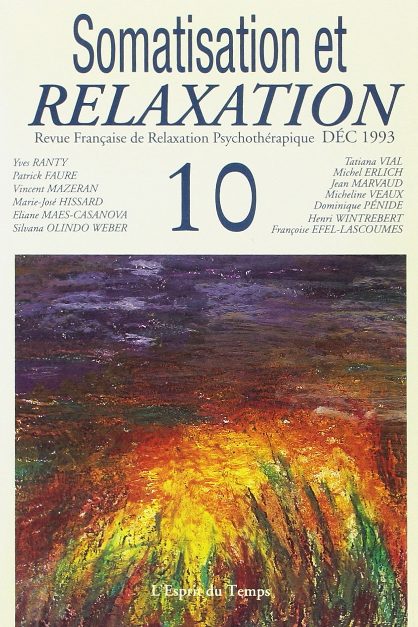 Somatisation et relaxation 9782908206296