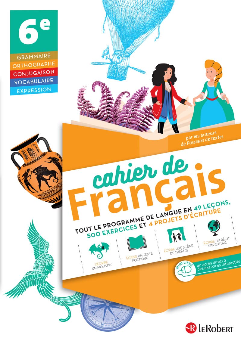 Cahier de français 6e 9782321015390