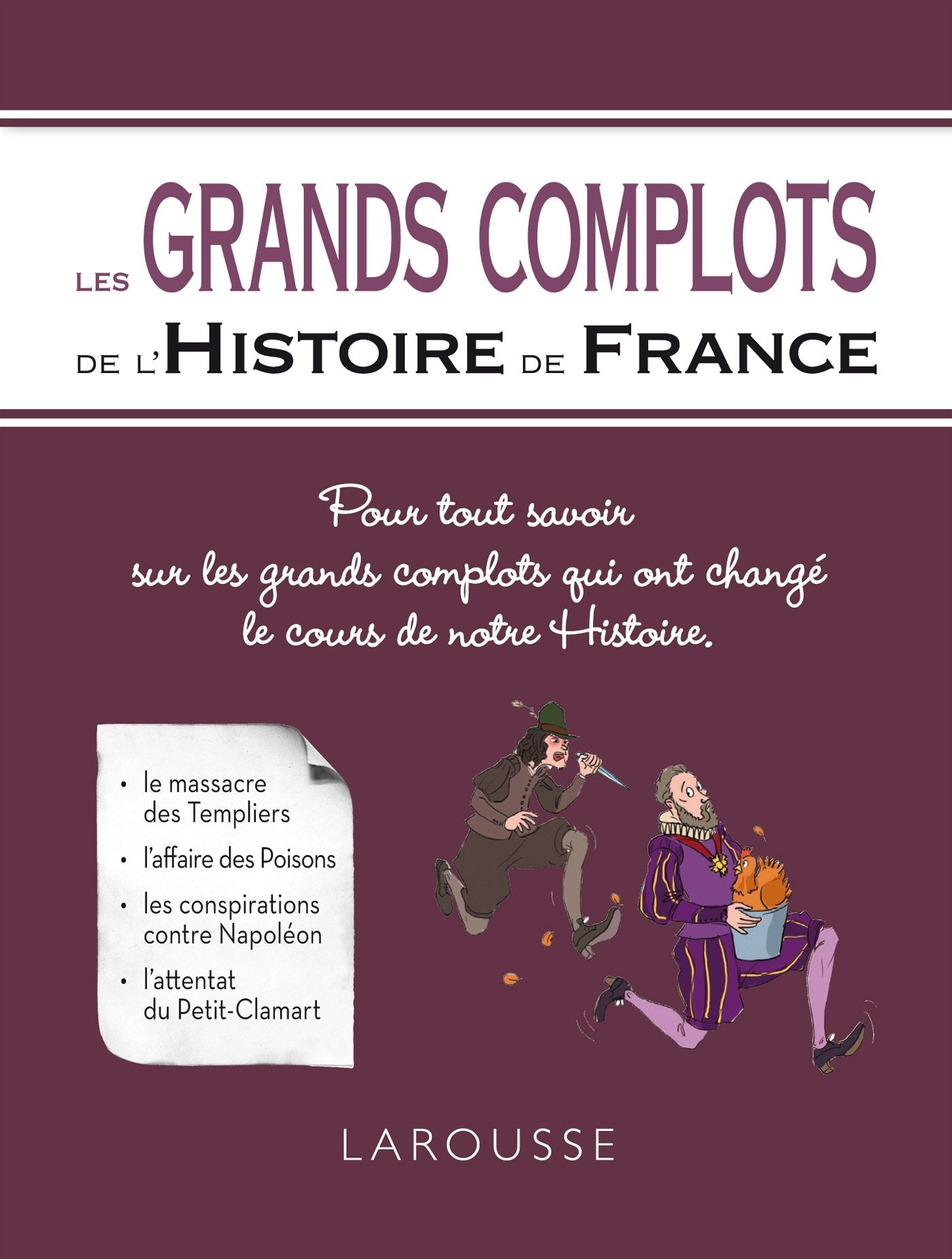 Les Grands complots de l'Histoire de France 9782035882820