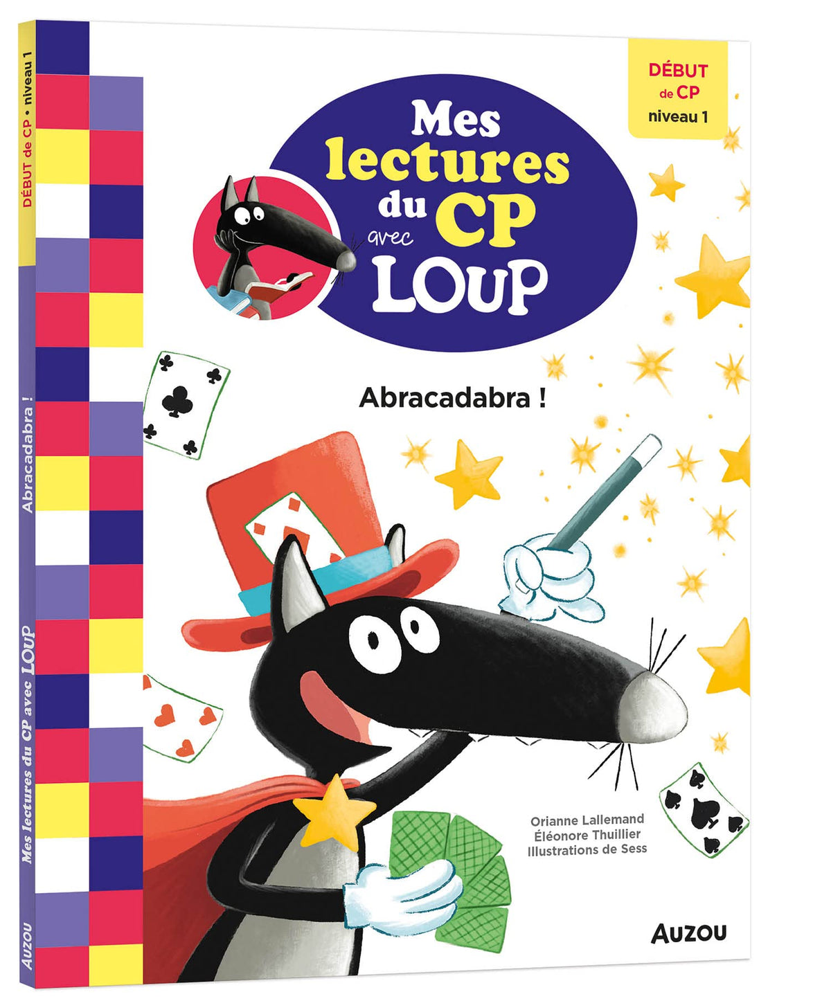 Mes lectures du cp avec loup - début de cp niveau 1 - abracadabra ! 9791039523301